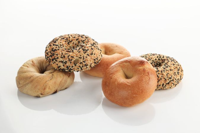 Various Flavour Bagels