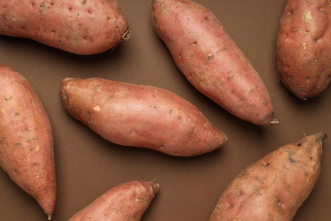 Sweet potato, concept of healthy food, vegetables