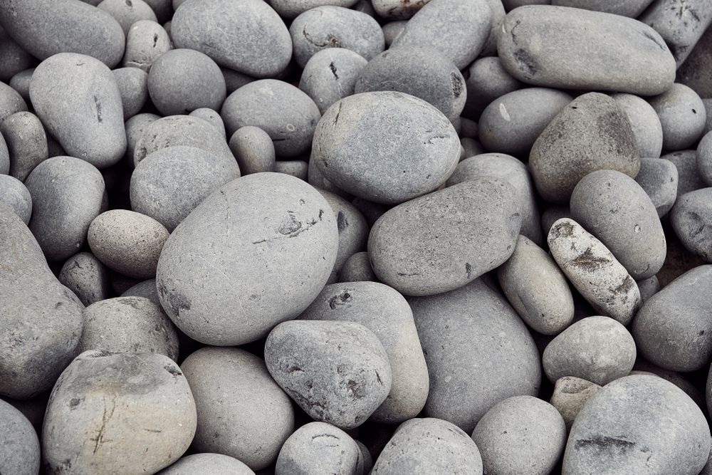Grey stones