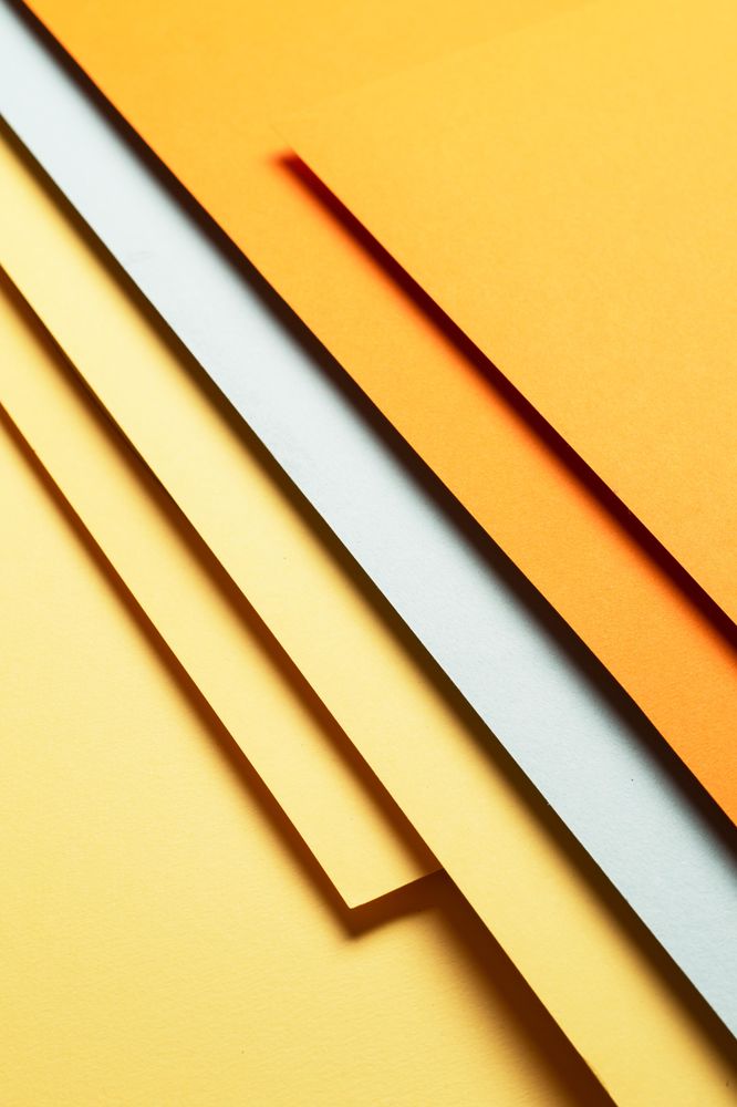 Paper in warm tones