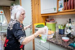 Woman in kitchen