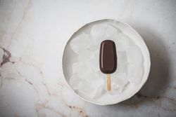Chocolate popsicle ice cream