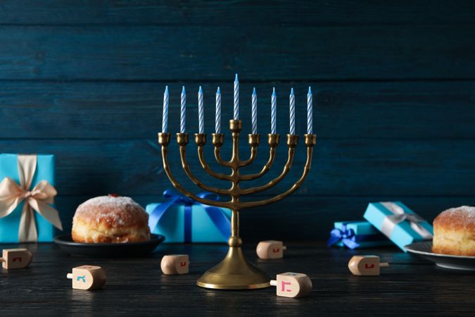 Concept of Jewish holiday, compositions for Hanukkah