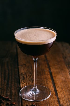 Espresso martini cocktail