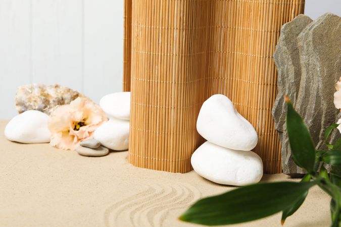 Composition for Zen, Relaxation, Harmony and Balance concept