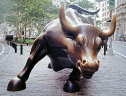 Wall Street Bull, New York City, New York k4M310