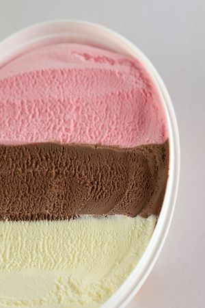 Three Color Neapolitan Ice Cream