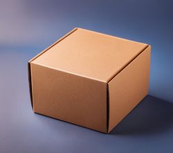 square box in the purple background