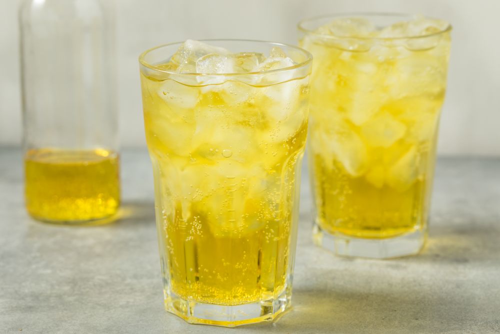 Refreshing Cold Iced Cream Soda