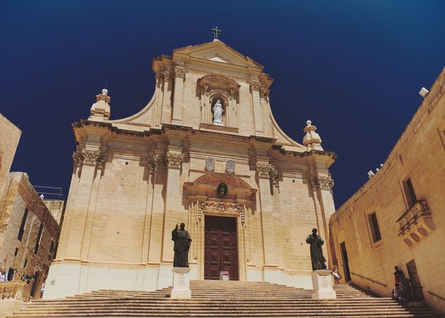 Church of St Augustine in Victoria, Gozo, Malta
