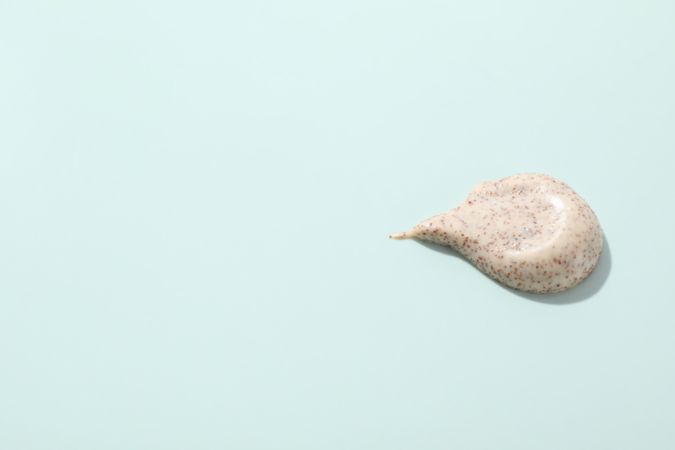 Concept of skin care, cream cosmetic, space for text