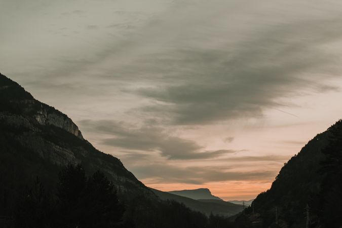 Wonderful view of hills