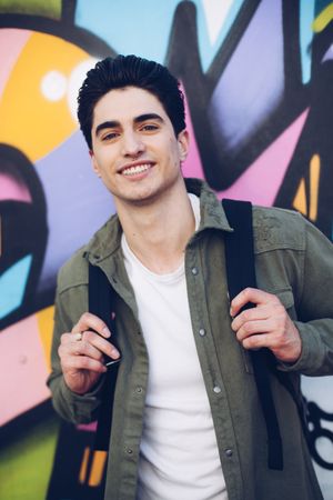 Portrait of casual young man