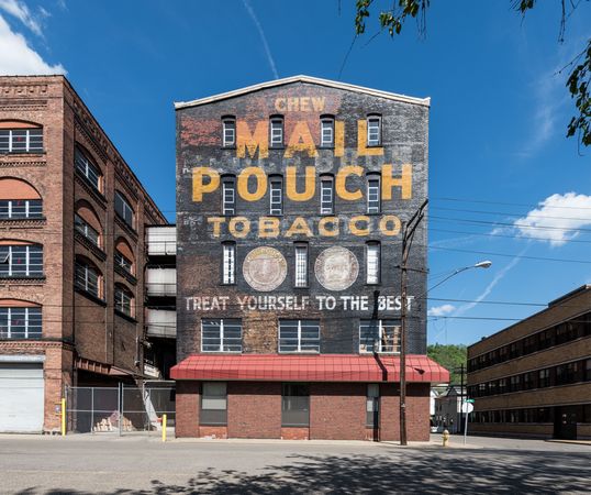 Mail Pouch factory, Wheeling, West Virginia