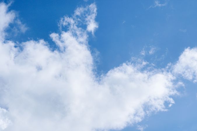 Blue sky background nature