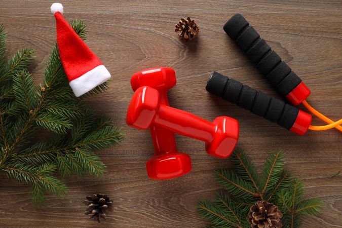 Concept of Sport and Happy New Year