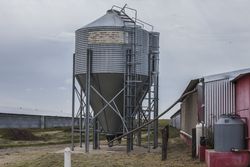 Vertical seed storage on modern farm