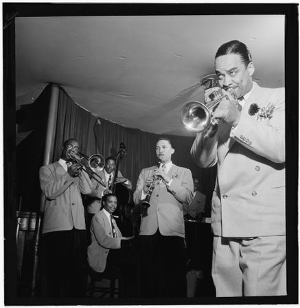 New York City, New York, USA -  June 1947: Portrait of Ted Kelly and band