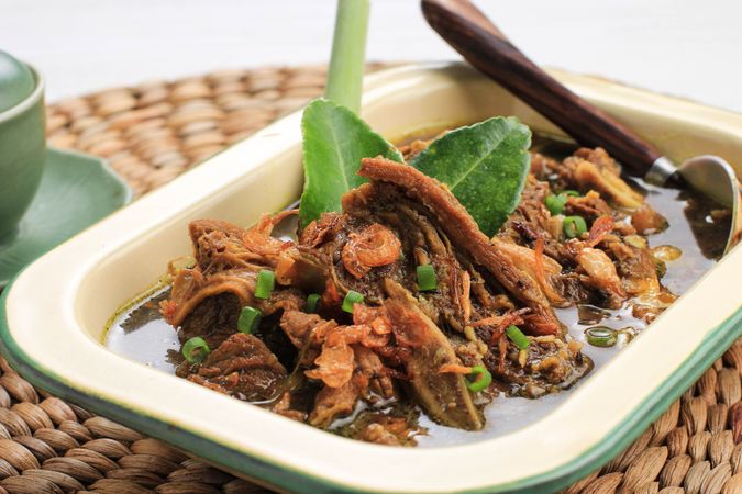 Indonesian Soup Dish Originating from Bugis and Makassar Traditions