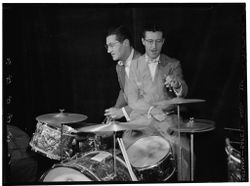 New York City, New York, USA -  April 1946: Portrait of Ray McKinley, Hotel Commodore
