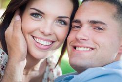 Cute Couple's Portrait