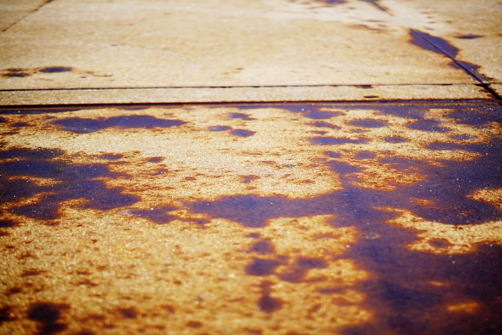Old painted corroded metal texture