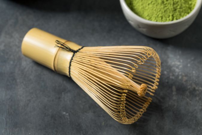 Wooden Bamboo Matcha Tea Whisk