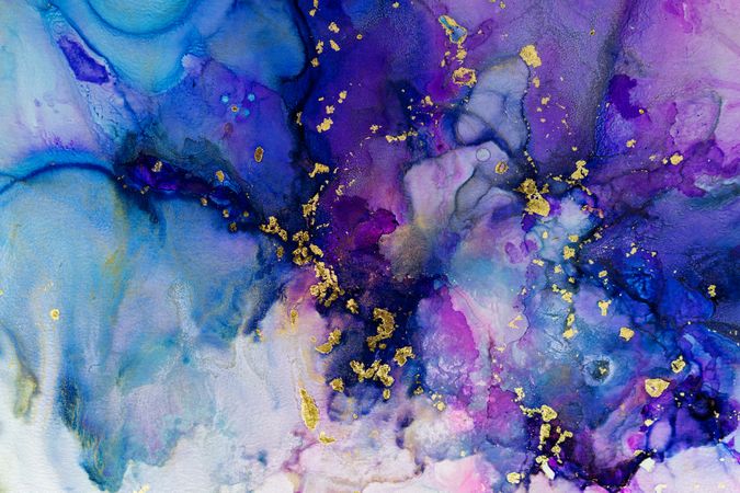 Alcohol Ink Fluid Art