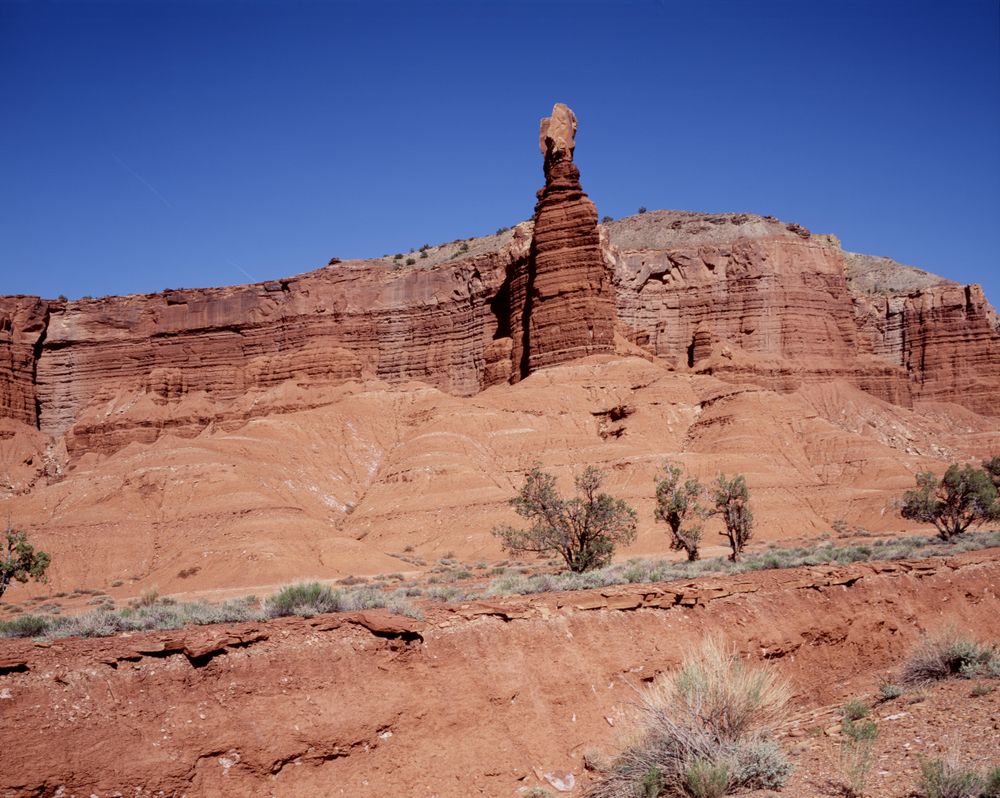 Chimney Rock, Capitol Reef National Park, Utah