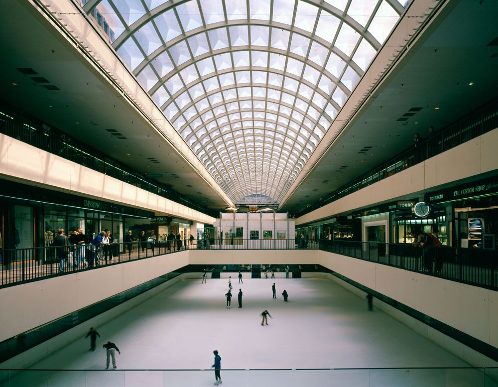 Houston's Galleria Ice Rink, Houston, Texas