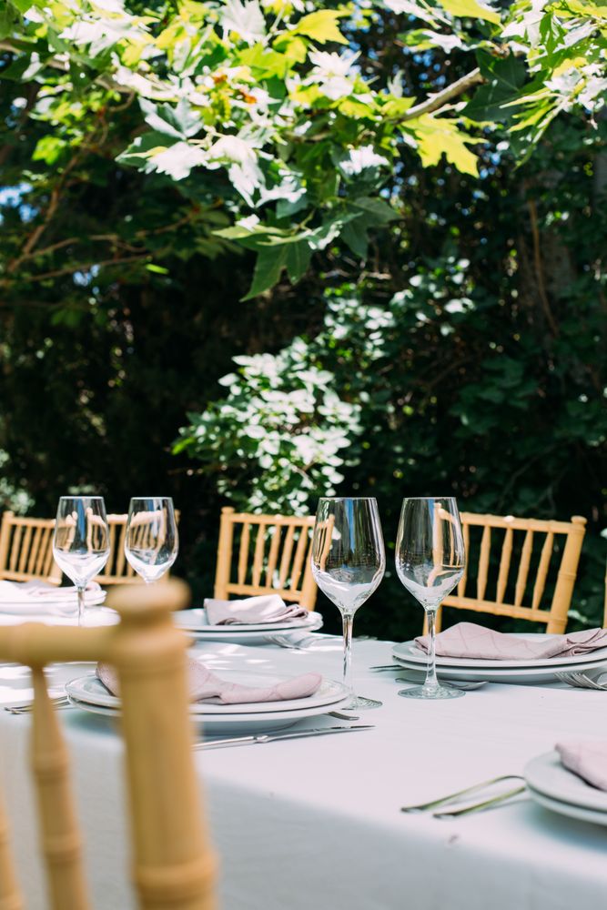 Rustic celebration table