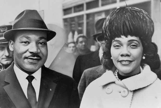 Dr & Mrs Martin Luther King Jr, 1964