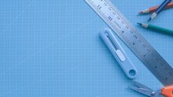 Paper cut tools, creative and school development