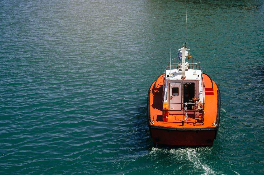 Boat in a calm water