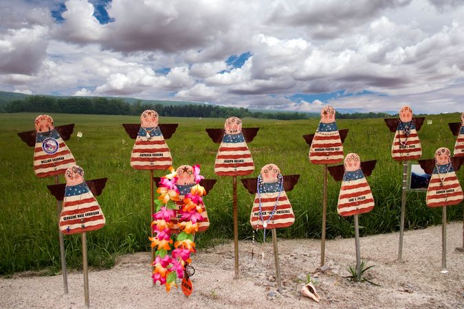 Site of United Flight 93 crash,  Shanksville, Pennsylvania