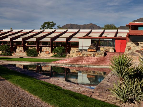 Taliesin West property in Arizona designed by Frank Lloyd Wright