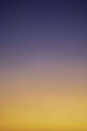 Purple yellow gradient of sky