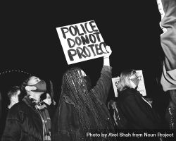 London, England, United Kingdom - March 16, 2021: Group of multi-ethnic female protesters 5pB2jb