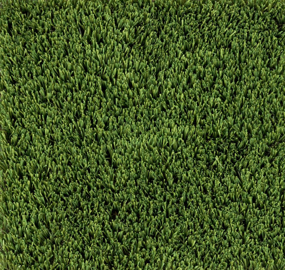 Green artificial grass