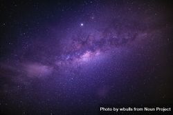 Purple night sky with Milky Way bE7Rl5