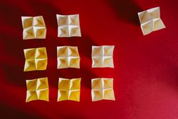 Set of paper origami