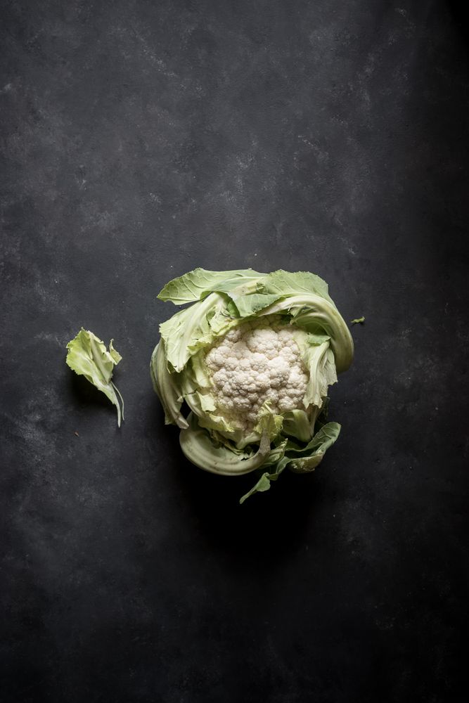 Fresh cabbage on table