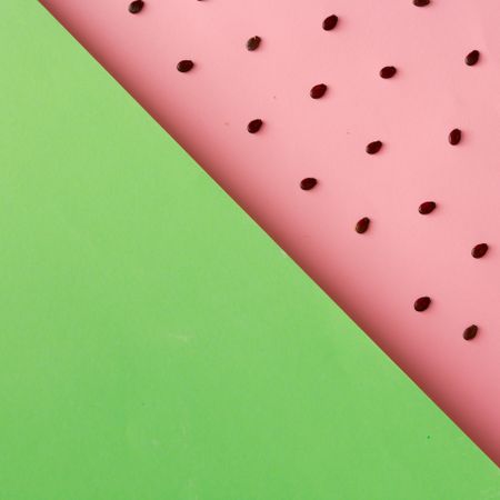 Close up of watermelon made of paper