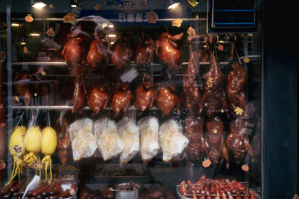 Window in Chinatown, NYC