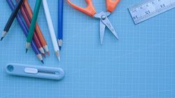 Paper cut tools, creative and school development