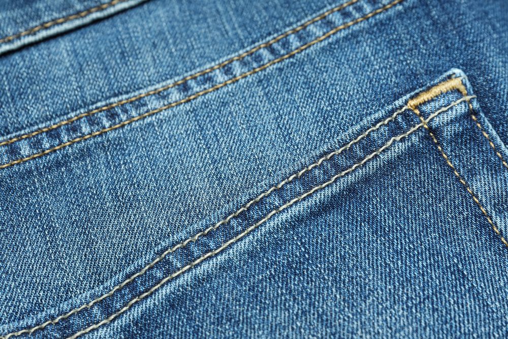 Concept of modern casual clothes - jeans, jeans trousers
