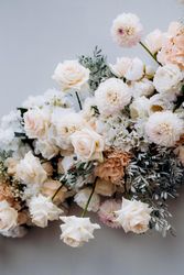 Pink roses bouquet