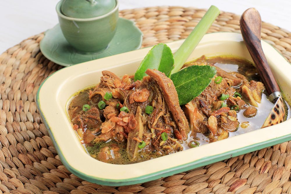 Sup Konro Buntut, Typical Makassar, Indonesian Beef Rib Soup