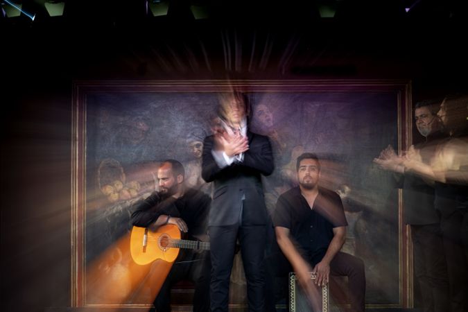 Flamenco performance on stage