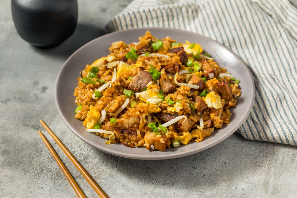 Homemade Char Siu Pork Fried Rice